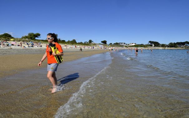 surveillance baignade plage kervillen