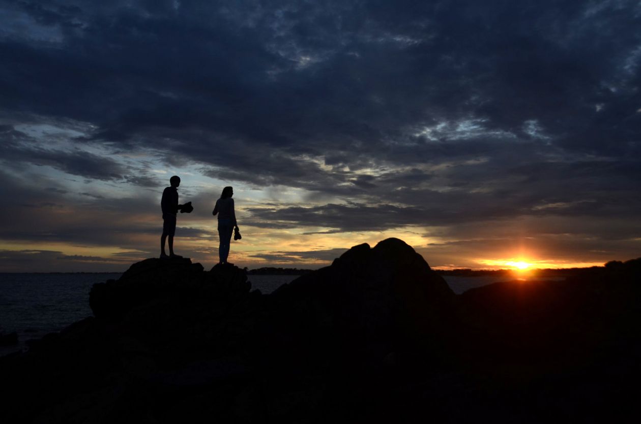 coucher de soleil pointe de kerbihan