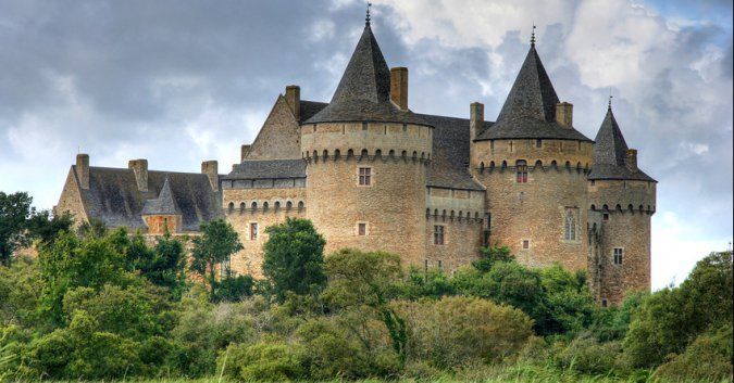 Château de Suscinio sur la presqu'île de Rhuys