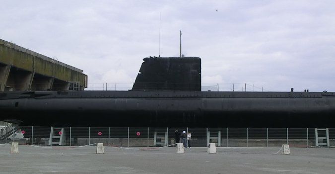 Visite de la base sous-marine - Lorient
