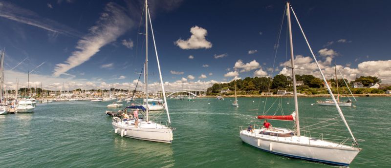 Voile à La Trinité sur Mer © Simon Bourcier