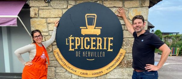 epicerie de kervillen - camping de la baie - la trinite sur mer