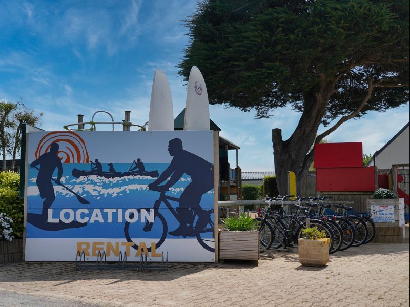 location velos - camping de la baie