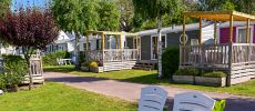 Mobil-homes avec terrasse 2-3 chambres