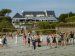 Activités sur la plage, le restaurant